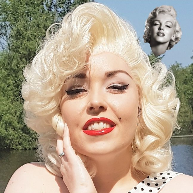 Marilyn Monroe Lookalike boekt U bij www.kwekel-evenementen.nl